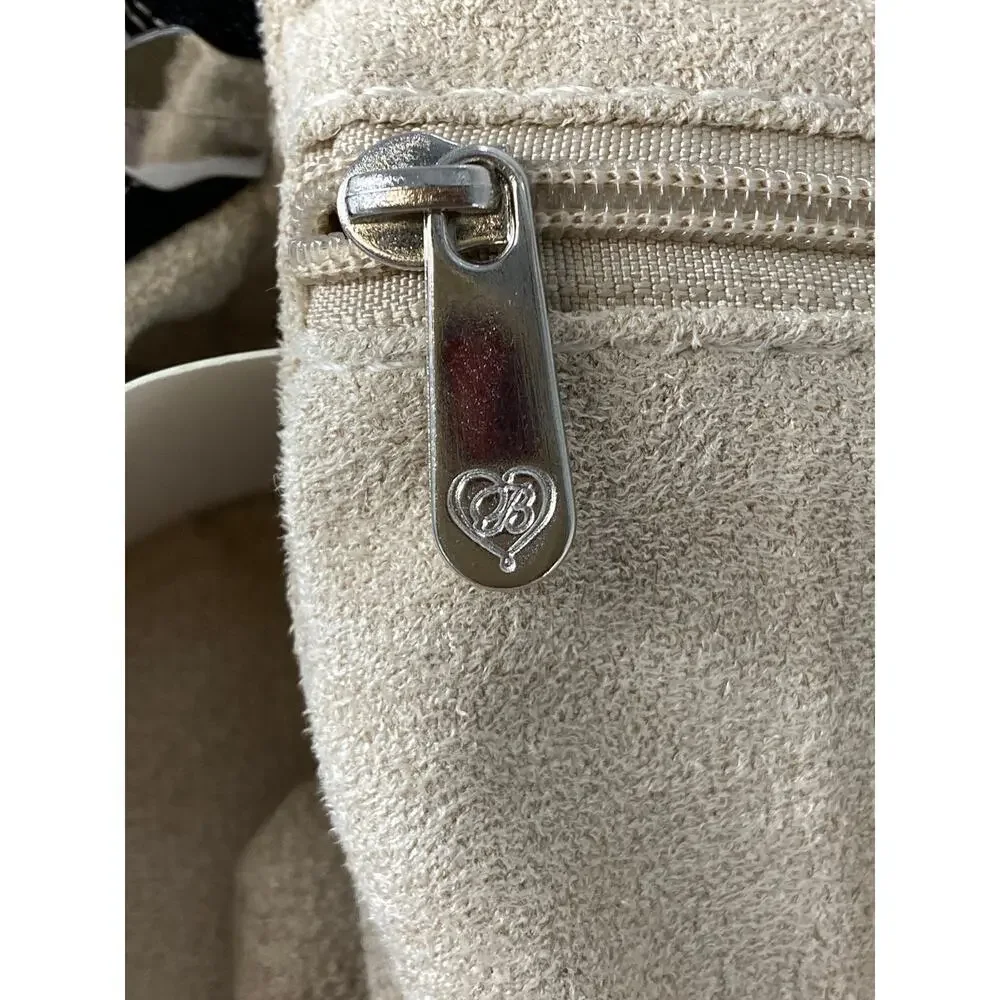 BRIGHTON NWT BLACK RED CANVAS HEART PRINT TRAVEL JEWLERY BOX